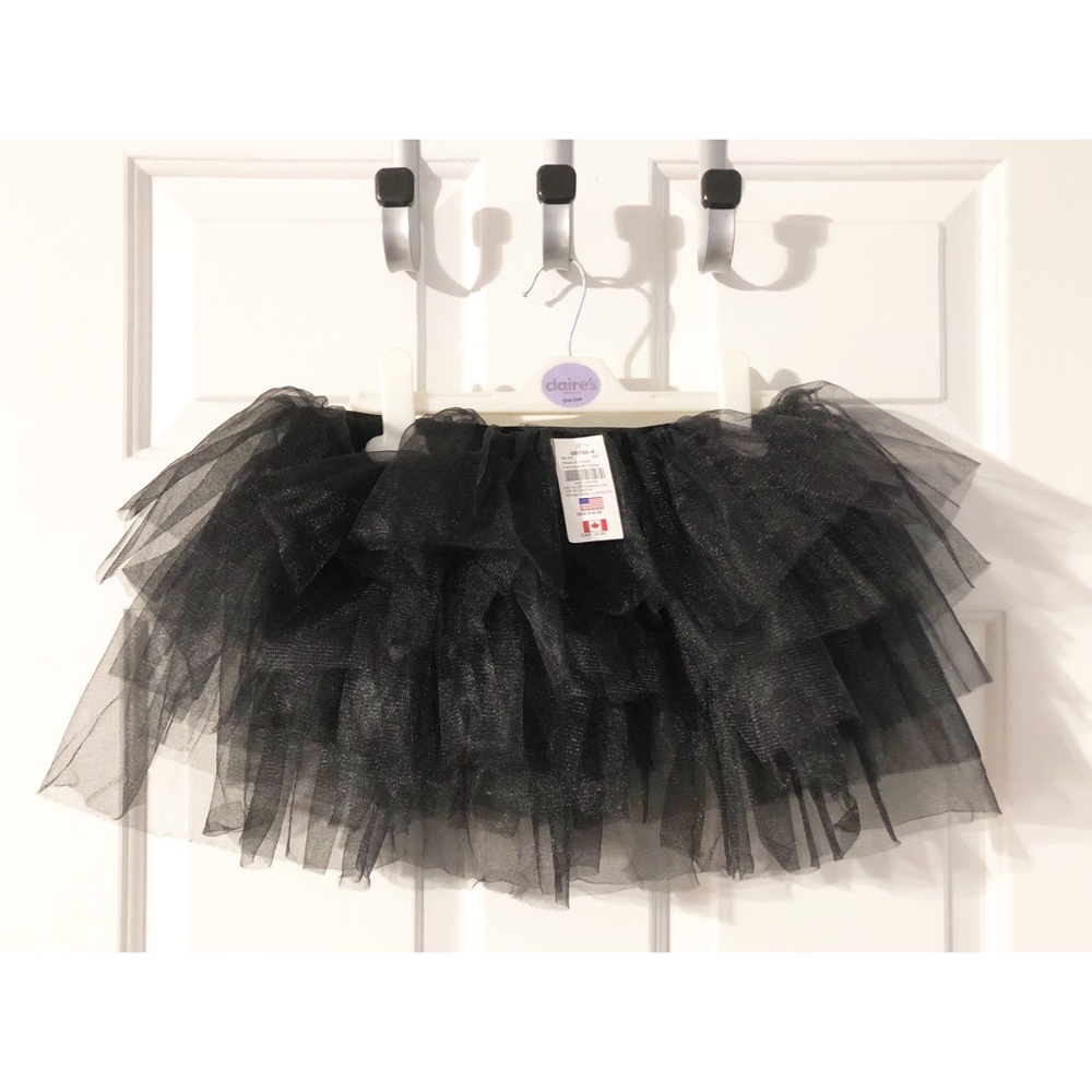 Claire's Black Tutu Skirt for Toddler Girls